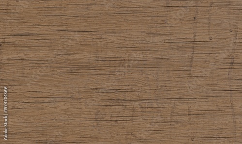 Foto A close-up view of a brown wooden surface with a horizontal grain pattern on a w