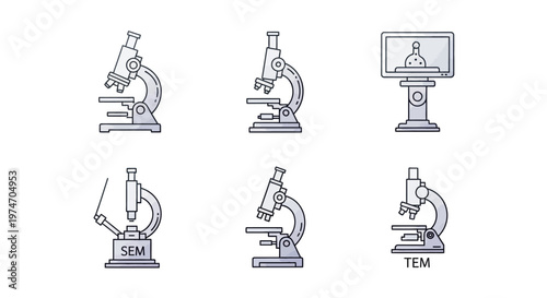 Microscopes for Laboratory Research Use.