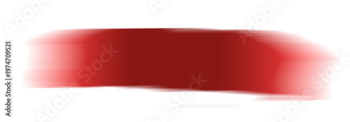 Free Download Abstract Red Blur Brush Stroke Banner Isolated Design Element - GFXLoad
