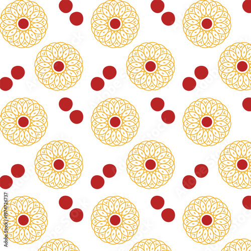 Vesak pattern element design