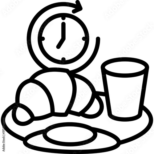 Daily Nutrition line icon