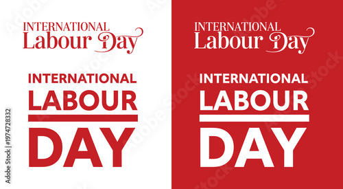 International Labour Day Workers Rights and May Day Banner