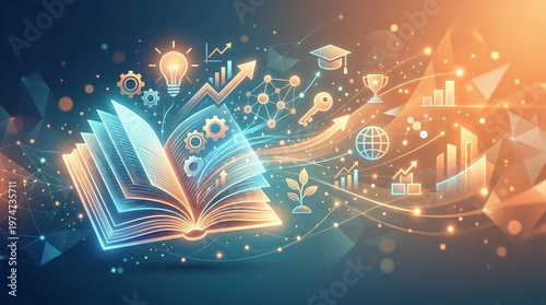 Corporate Training and E-learning Background for Professional Development Education 2026