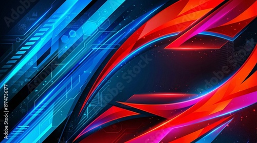 Dynamic YouTube Thumbnail Background for Tech and Business Video Content 2026