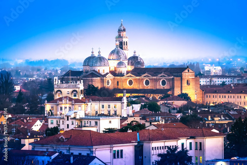 Wallpaper Mural Basilica of Saint Giustina abbey in Padova evening view from above Torontodigital.ca