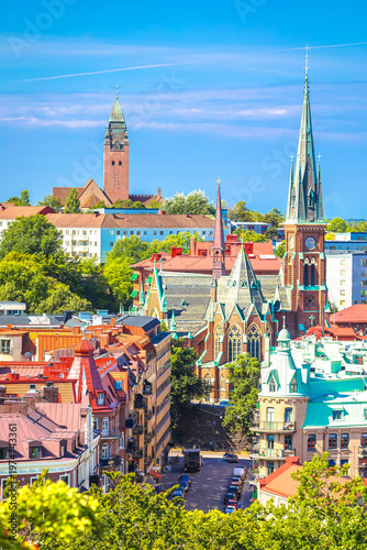 Wallpaper Mural Gothenburg, Sweden. City of Gothenburg rooftops panoramic view Torontodigital.ca