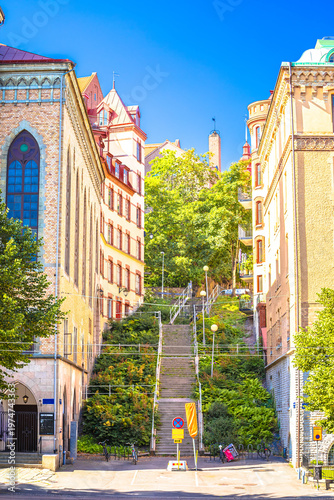 Wallpaper Mural Gothenburg, Sweden. Colorful architecture and stairs in Gothenburg view Torontodigital.ca