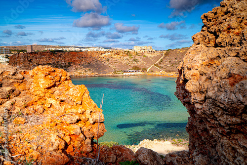 Postcard from Malta, Turus Bay, Għajn Tuffieħa Beach.