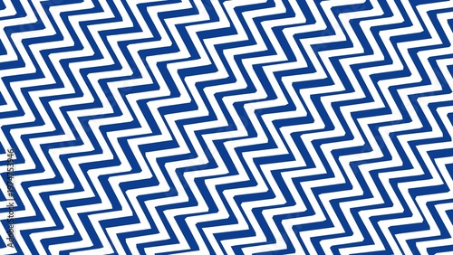 Blue Zigzag Pattern Abstract Textured Surface
