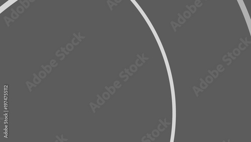 Abstract Gray Curved Lines on Dark Background