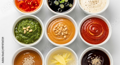 Assorted Sauces and Dips