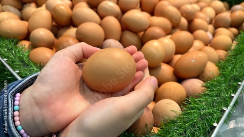 easter eggs in a basket