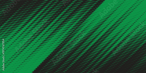 High-energy sports abstract background with green and black halftone speed lines. Intense vector design perfect for racing, soccer branding, athletic posters, and fast-motion digital wallpapers.