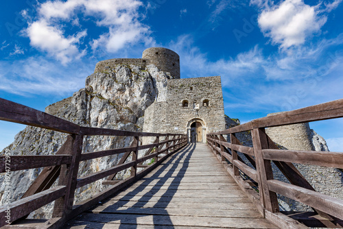 Wallpaper Mural Srebrenik Fortress in Bosnia and Herzegovina. Ancient 14th-century castle. Torontodigital.ca
