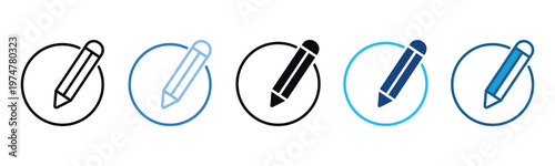 Compose Icon Set Multiple Style Of