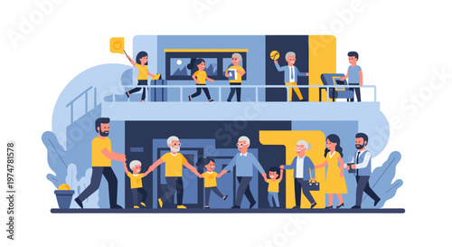 Modern vector graphic showing a sprouting seed. Evokes potential, progress, and new beginnings, suitable for business, marketing, or inspirational con