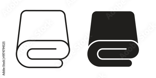 blanket icon for graphic and web design. EPS10