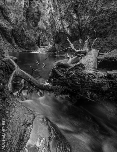The devils pulpit near Loch Lommond