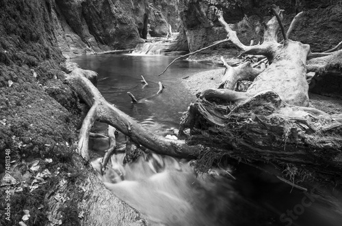 The devils pulpit near Loch Lommond