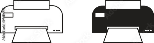 printer icon, printer vector, printer icon vector, printer symbol, 