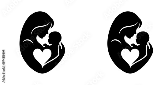 Minimalist vector logo design featuring bold geometric letters “S” and “K” merged in smooth angular style, symbolizing love, care, and nurturing identity.