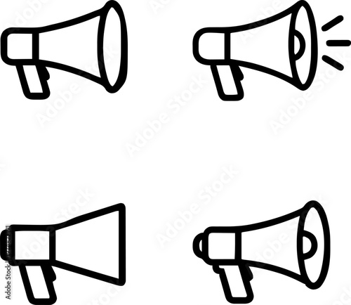 megaphone solid icon