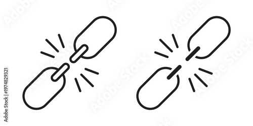 Weakness icon for graphic and web design. EPS10