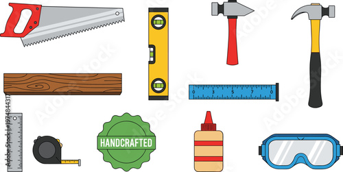 Handcrafted Tools for Carpentry and DIY Projects