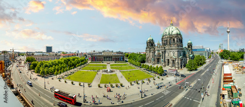 Fotografie Blick über den Berliner Dom, Dom, Deutschland