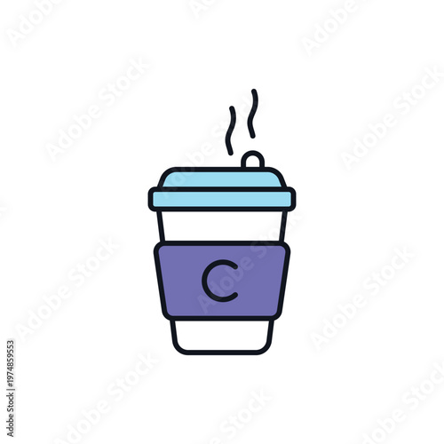 Coffee Cup vector icon