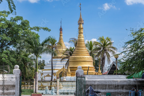 temples bouddhistes au Myanmar à Mandalay