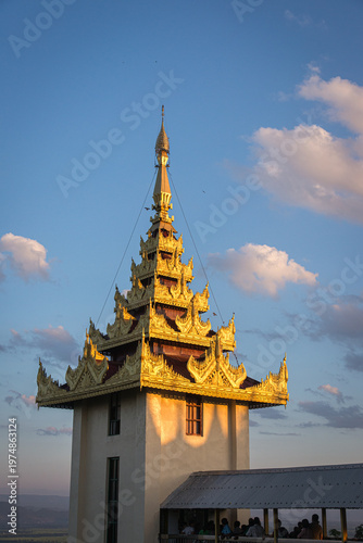 temples bouddhistes au Myanmar à Mandalay