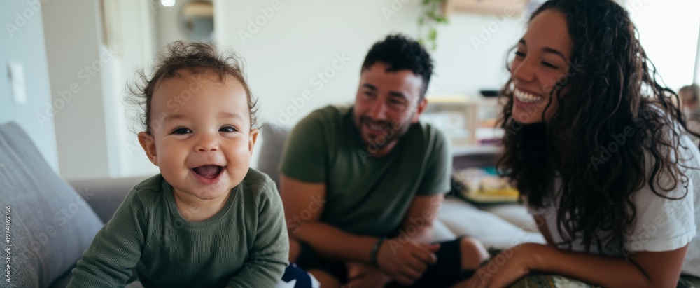 Obraz premium Happy Family Moment
