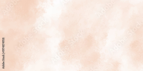 cloudy sky with color and white clouds filling the frame in an artistic watercolor painting style clouds background.