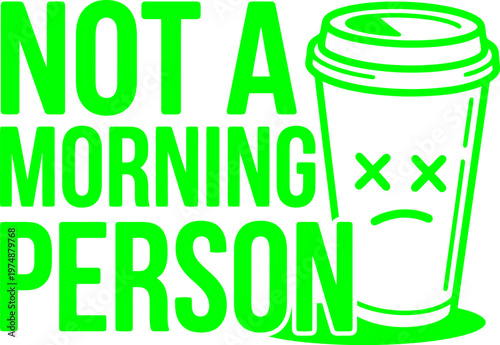 Sarcastic quote typography on blue ink splash, funny motivational message vector, humorous text art for t-shirt design and social media