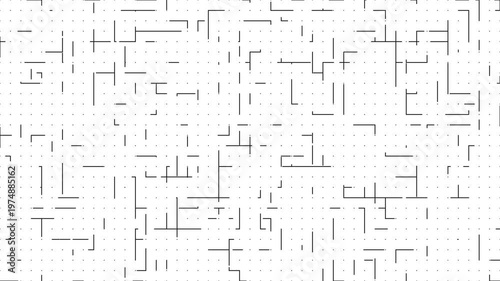 High-Tech Minimalist Digital Circuit Grid Animated 4K Seamless Loop