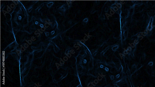 Vector Abstract depiction of human forms against dark ambiance with a surreal glow evokes the essence of anonymity, revealing underlying forms and hidden visions 