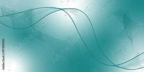Abstract mesh vector background. Futuristic technology style card. Digital technology futuristic internet network speed connection gradient background. connecting medical science vector illustration.