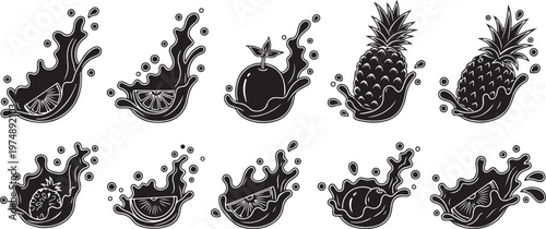 Elegant collection of ornate vases with intricate floral and geometric designs Vector