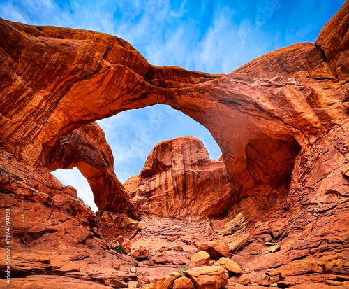 Canvas Print arches national park