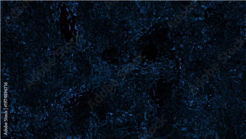 Vector A dark abstract artistic textured background in deep blue and black with pattern.