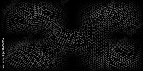 Black wired mesh texture isolated on white background. eps10.