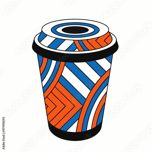       Coffee cup logo icon vector illustration.
