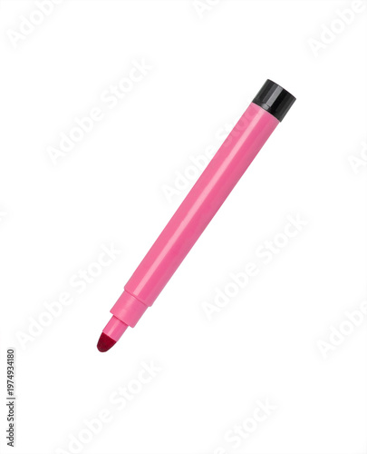 Felt Tip Pen. Marker pen. Pink Felt-Tip Pen.