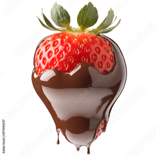 strawberry with chocolate PNG