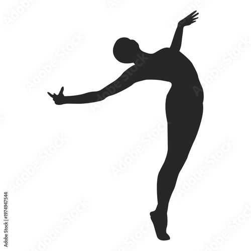 ballet dancer silhouette