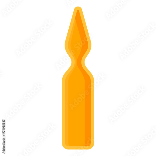 Medical ampoule icon