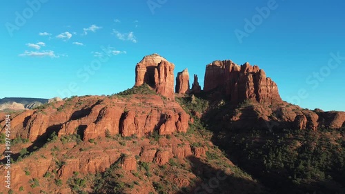 Sedona mountains and Cathedral Rock - Sedona, Arizona