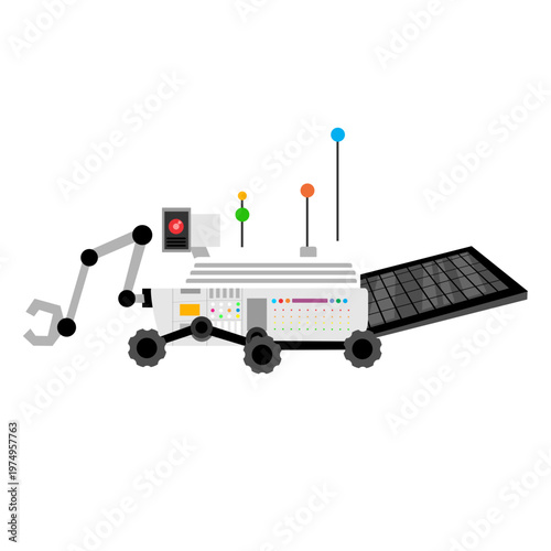 Planetary rover icon