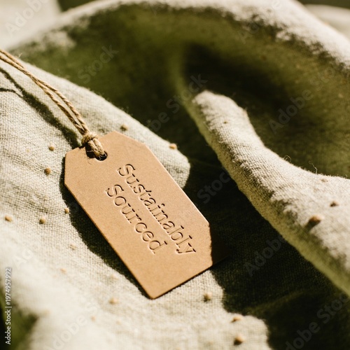 A bag made of sustainable materials